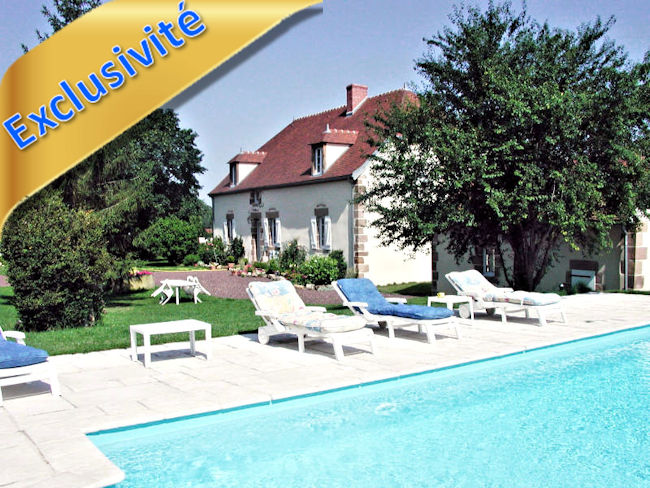 Maison de maître 8 pièces 231 m² hab. en Pays de Souvigny (03)