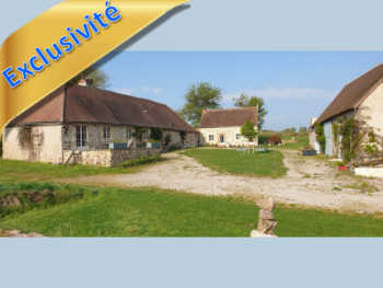 Maison de maître, corps de ferme Bourbon-l’Archambault (03): demeure 5 pièces; maison d’amis; piscine etc. sur 3,76 ha